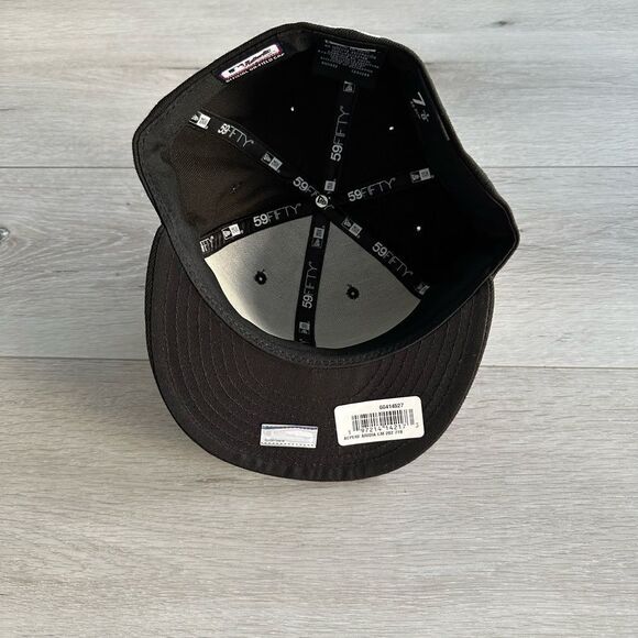 New Era Arizona Diamondbacks 25th Anniversary 59FIFTY Fitted Hat BLK 7 1/8 NWT - Picture 10 of 11